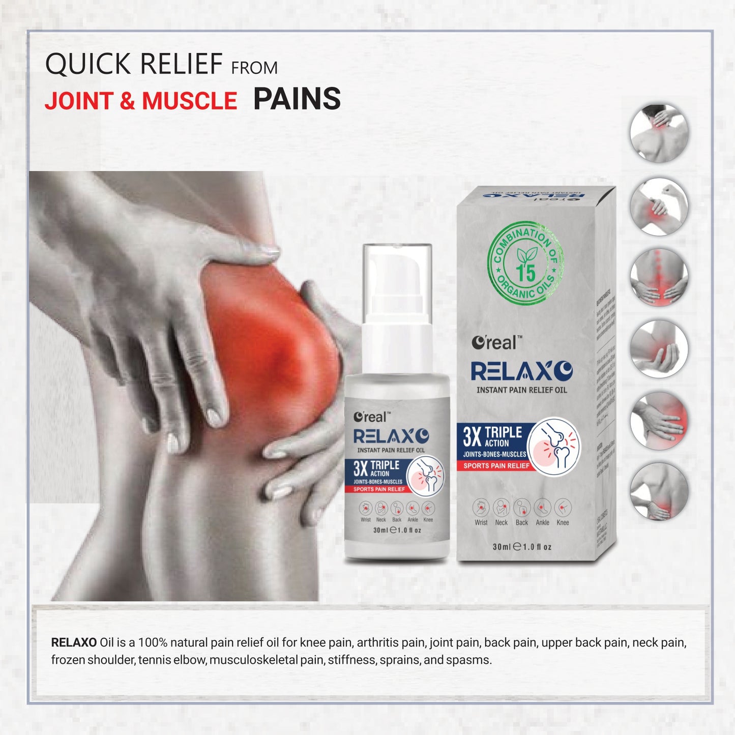 Pain Relief Oil