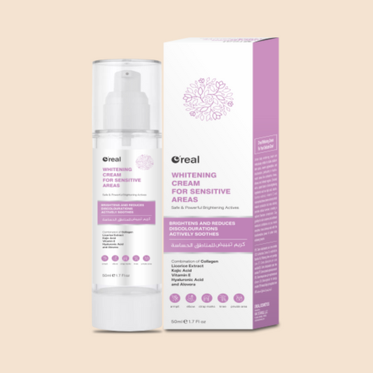 Whitening Cream for Sensitive Areas